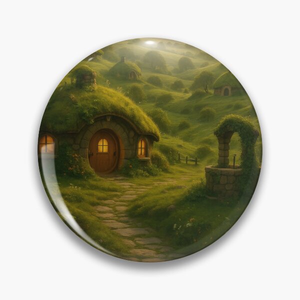 Item preview, Idyllic grassy hills with stone path designed and sold by BreakingWorse.