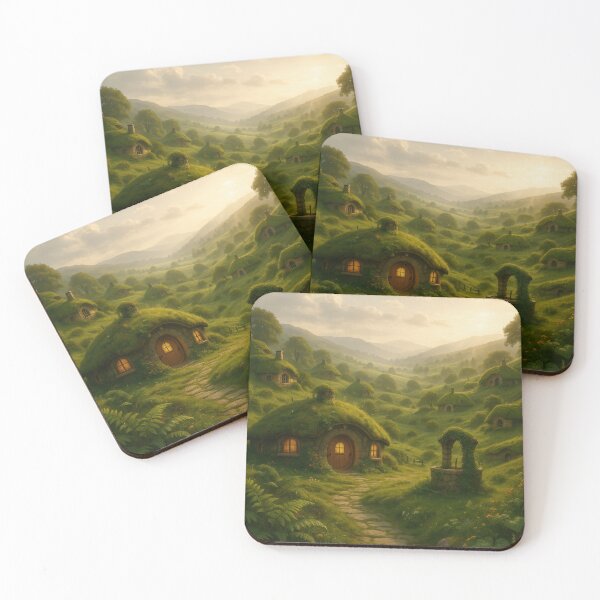 Item preview, Idyllic grassy hills with stone path designed and sold by BreakingWorse.