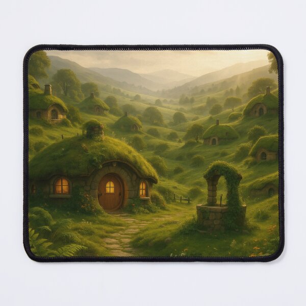 Item preview, Idyllic grassy hills with stone path designed and sold by BreakingWorse.
