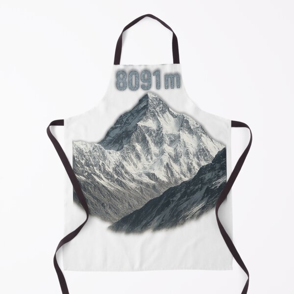 Item preview, Annapurna 8091 m — Himalayan Eight-Thousander Mountain Poster designed and sold by TrendTribeTP.