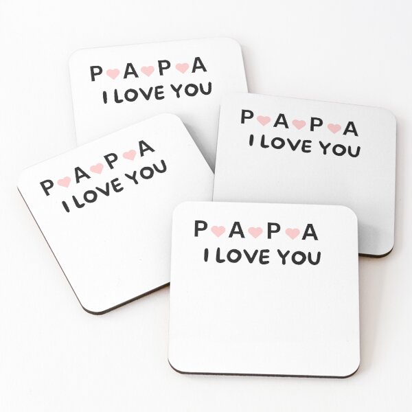 Item preview, Papa, I Love You – Gift for the best dad designed and sold by Tedus Design.