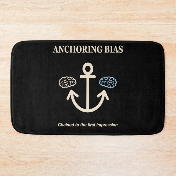 Item preview, Anchoring Bias T-Shirt – Chained to First Impression designed and sold by OpenLidStudio.