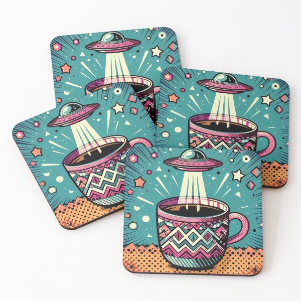 Item preview, Coffee and ufo  designed and sold by Dogandesighn.