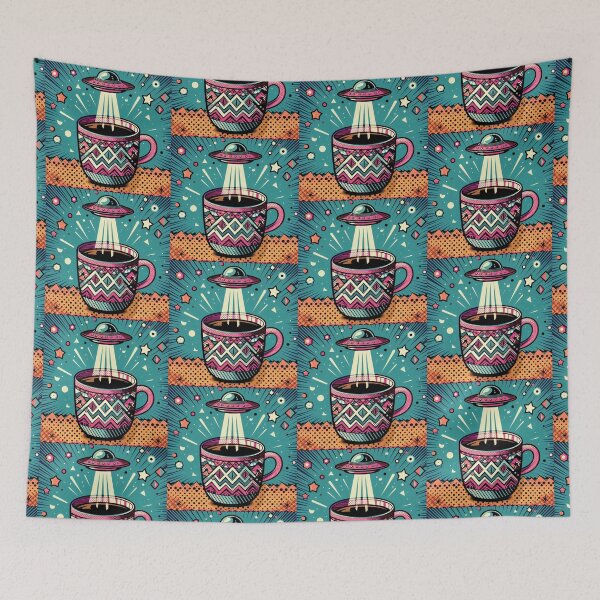Item preview, Coffee and ufo  designed and sold by Dogandesighn.