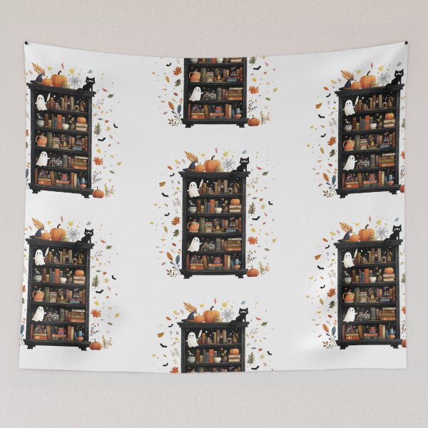 Item preview, Haunted bookcase designed and sold by MendaciousMina.