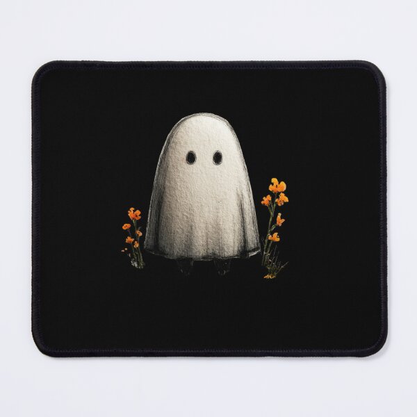 Item preview, Ghost with flowers designed and sold by MendaciousMina.