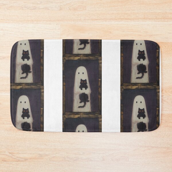 Item preview, Portrait of a ghost holding a cat designed and sold by MendaciousMina.