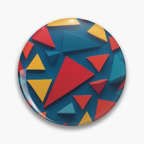 Item preview, A Mosaic of Color the flat design triangle grid designed and sold by Iconell.