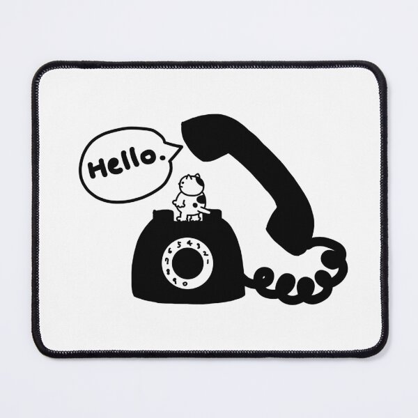 Item preview, a Cat on the phone designed and sold by superbaechoo.