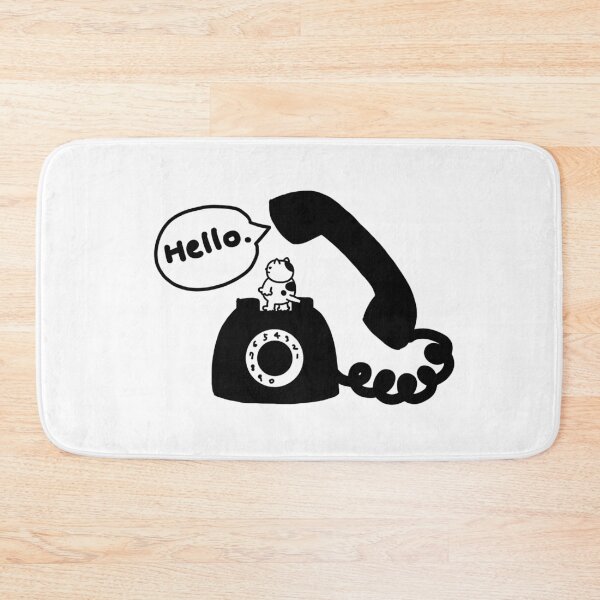 Item preview, a Cat on the phone designed and sold by superbaechoo.