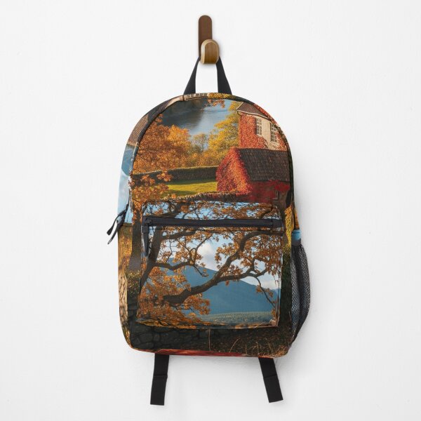 Item preview, Delicious Autumn – Rustic Manor Wrapped in Golden Foliage designed and sold by MerchYouSearch.