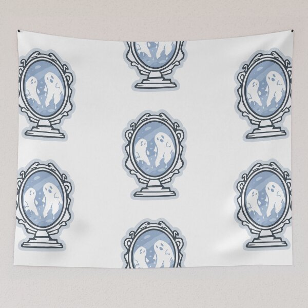 Item preview, Haunted mirror designed and sold by MendaciousMina.