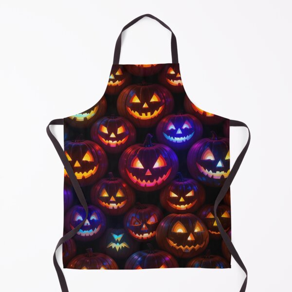 Item preview, Jack-o'-Lanterns in Vibrant Colors designed and sold by InezPhotography.
