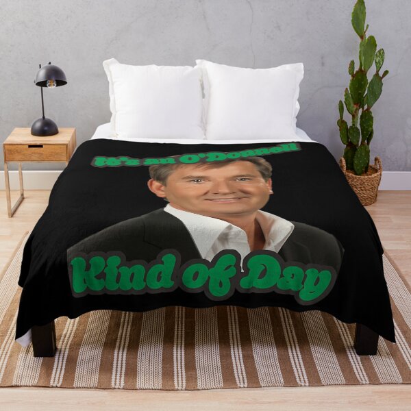 Daniel O'Donnell Kind Of Day Throw Blanket
