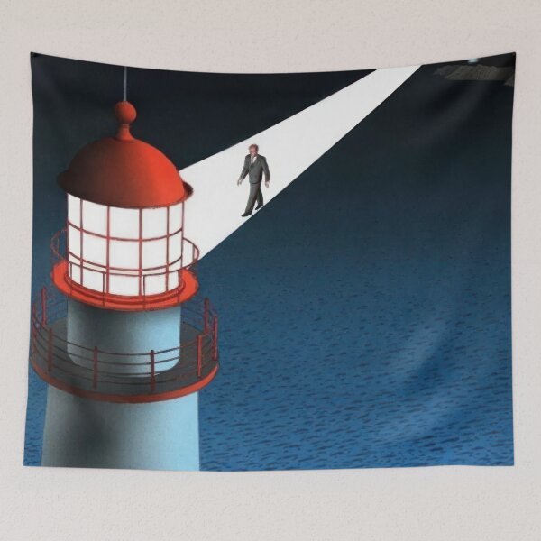 Item preview, Guy Billout designed and sold by KaijuNoKaiju.