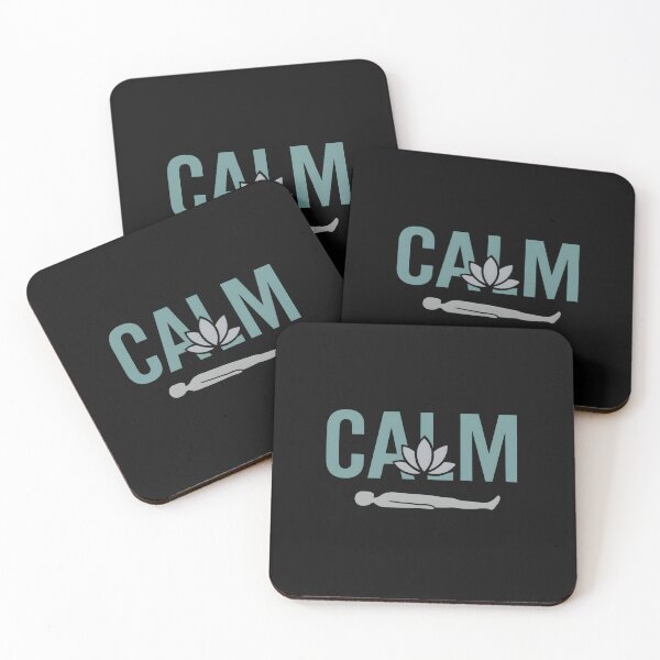 Item preview, Calm Yoga Savasana Pose Minimalist Relaxation Design designed and sold by Furr-n-Purr.