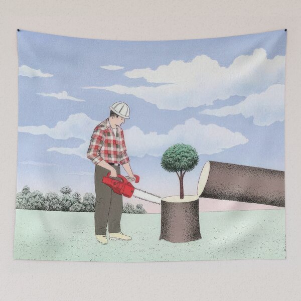 Item preview, Guy Billout designed and sold by KaijuNoKaiju.