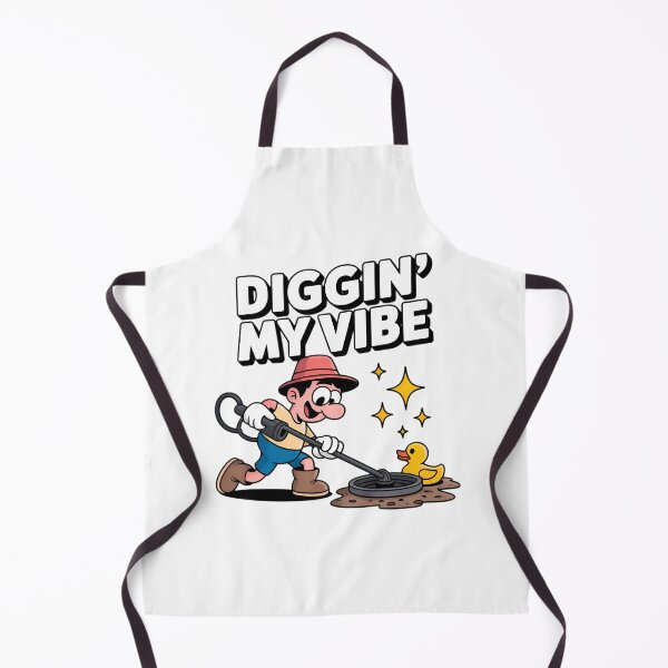 Item preview, Diggin My Vibe Funny Metal Detecting Gift  designed and sold by Blok45.