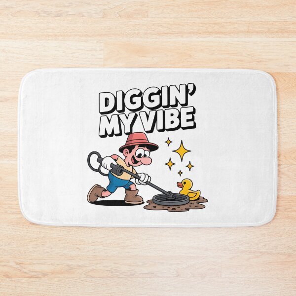 Item preview, Diggin My Vibe Funny Metal Detecting Gift  designed and sold by Blok45.