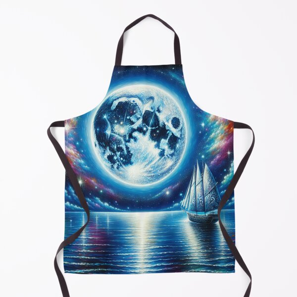 Item preview, moon celestial glow designed and sold by Space Bear Cabin Studio.