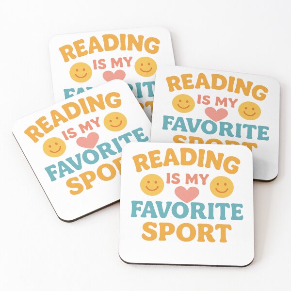 Item preview,  Reading Is My Favorite Sport  designed and sold by Margot’s Creative World.