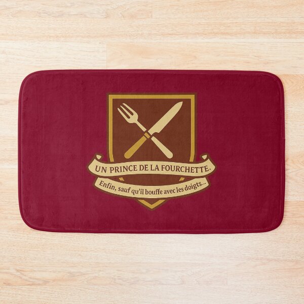 Item preview, Prince of the Fork – Humorous Coat of Arms designed and sold by Bratak.