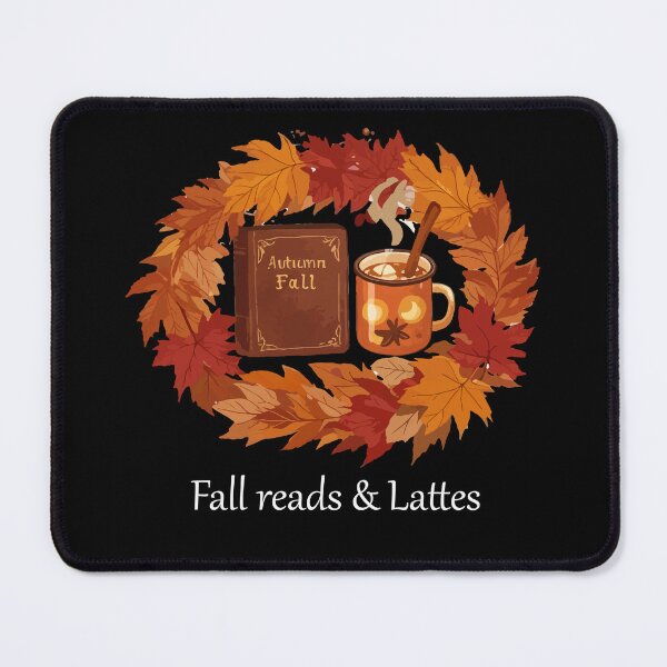 Item preview, Fall Feels Cozy Autumn Cake Illustration on black. designed and sold by designsoftinaa.