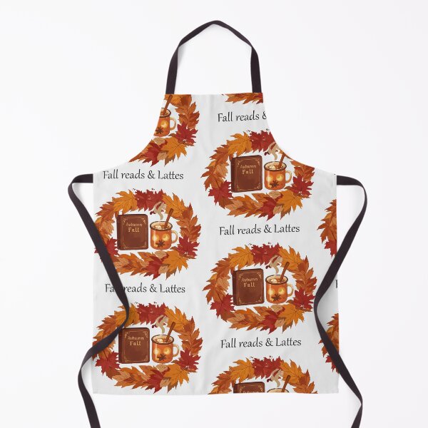 Item preview, Fall Reads And Lattes Cozy Autumn Illustration on white. designed and sold by designsoftinaa.
