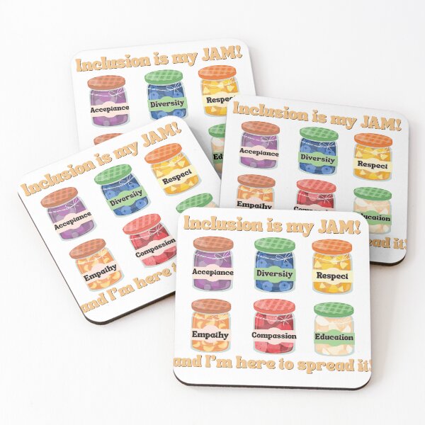 Item preview, Inclusion is my Jam! designed and sold by MrsGGallery.