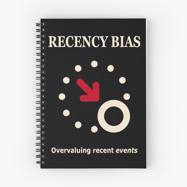 Item preview, Recency Bias T-Shirt – Overvaluing recent events designed and sold by OpenLidStudio.