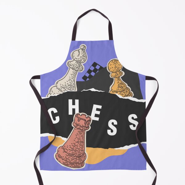 Item preview, Chess Poster Abstract Collage Style Art designed and sold by missbobbit.