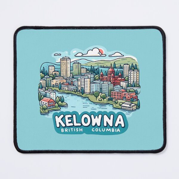 Item preview, Kelowna BC Canada  designed and sold by HowToCanadian.
