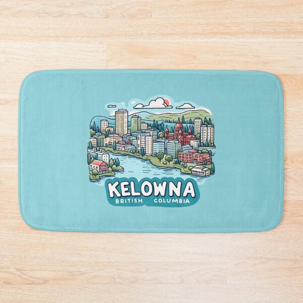 Item preview, Kelowna BC Canada  designed and sold by HowToCanadian.