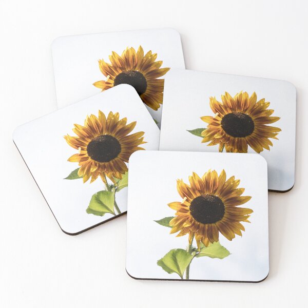 Item preview, Radiant Sunflower Against Pale Milky Sky designed and sold by Georgia Mizuleva.