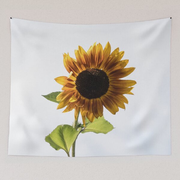 Item preview, Radiant Sunflower Against Pale Milky Sky designed and sold by Georgia Mizuleva.