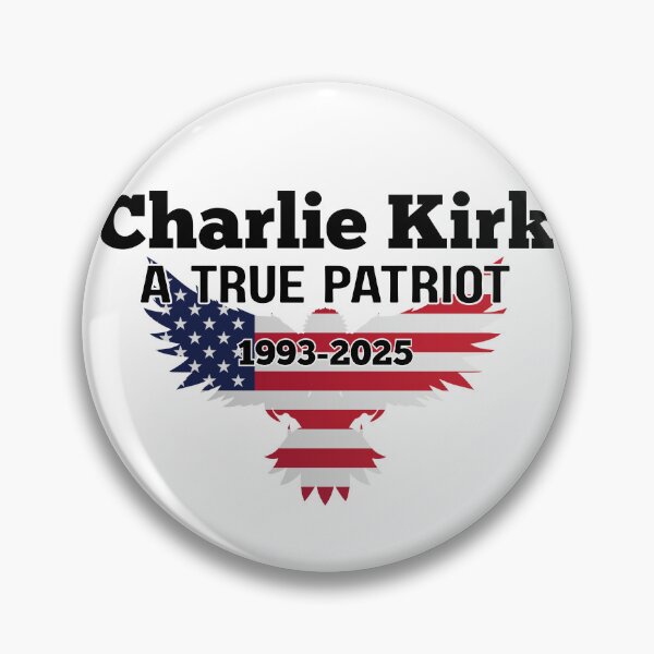 Aperçu de l'œuvre Charlie Kirk a true patriot  créée et vendue par MotleyMethod.