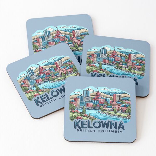 Item preview, Kelowna BC Canada  designed and sold by HowToCanadian.