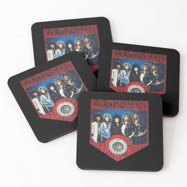 Aperçu de l'œuvre Cool Legend Faces Whitesnake Art Band Cadeau pour les fans créée et vendue par OptimumPins.