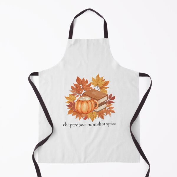 Item preview, Chapter One Pumpkin Spice Cozy Autumn Illustration, white edition designed and sold by designsoftinaa.