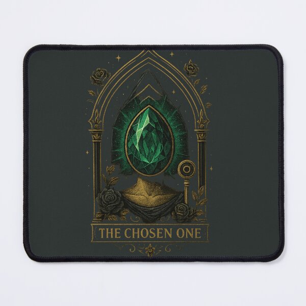 Item preview, The Chosen One · Gothic Emerald Relic designed and sold by NoirAuraX.