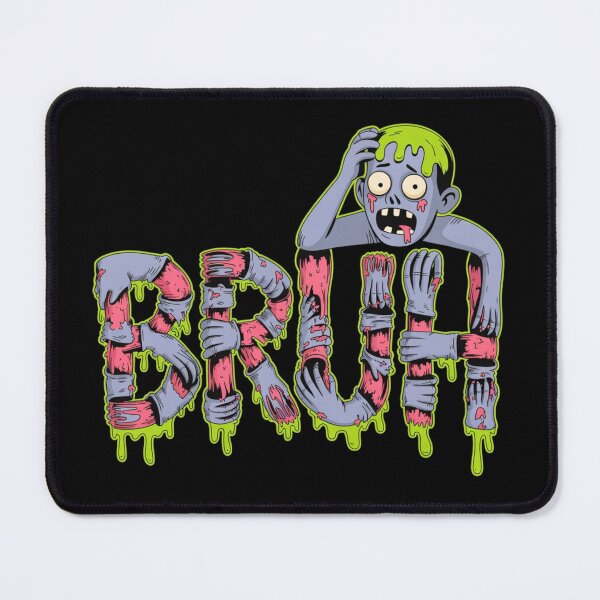 Item preview, Bruh Zombie Halloween Design designed and sold by BestDetailer.