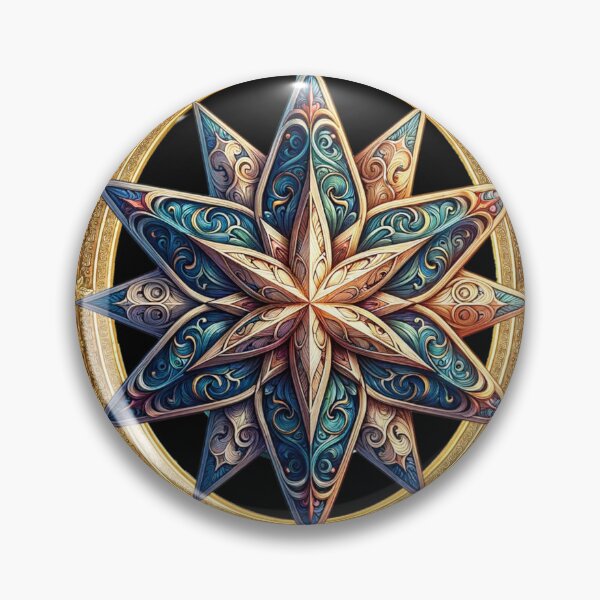 Item preview, Seljuk star Geometric  frame desing ,star logo.anatolia seljuk  designed and sold by Raindreamart.