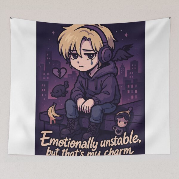 Item preview, Emotionally Unstable Like Ash – Inspirated in Banana Fish designed and sold by Panda LuL Art.