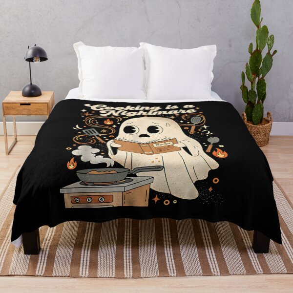 Item preview, COOKING IS A NIGHTMARE - RERO SPOOKY GHOST IN THE KITCHEN designed and sold by justyna-s28.