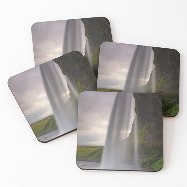 Item preview, Seljalandsfoss Sunrise I designed and sold by DiFigianoPhoto.