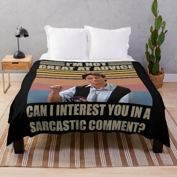 Item preview, Chandler Bing I'm Not Great At Advice Can I Interest You In A Sarcastic Comment designed and sold by SHOPATOR.