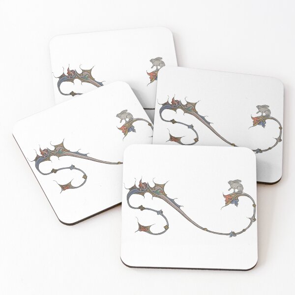Item preview, Medieval rabbit marginalia designed and sold by IllmadeErrant.