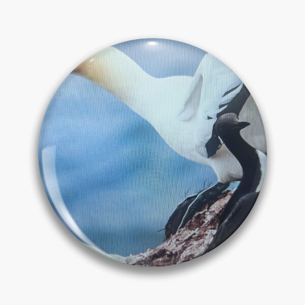 Item preview, „Vögel am Meer mit ihren Küken – Natur und Geborgenheit“ : „Birds by the Sea with Chicks – Nature and Nurture“ designed and sold by Yaroplanner.