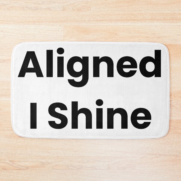 Item preview, Aligned I Shine designed and sold by The Winning Formula™ Prints.