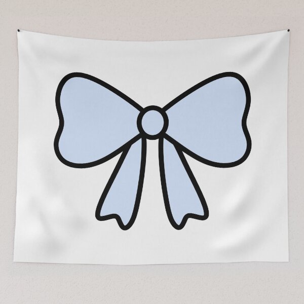 Item preview, blue bow designed and sold by sweetb3rry.